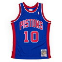 NBA デニス・ロッドマン ピストンズ ユニフォーム スウィングマン ロード 1988-89 ミッチェル&ネス/Mitchell & Ness ロイヤル
