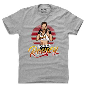 WWE ロンダ・ラウジー Tシャツ Women Superstars Pose R 500Level ヘザーグレー