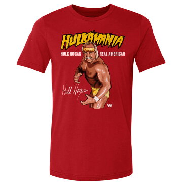 WWE ハルク・ホーガン Tシャツ Legends Hulkamania Pose 500Level レッド