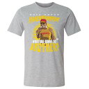 WWE ハルク・ホーガン Tシャツ Legends Hulkamania Whatcha Gonna Do Brother 500Level ヘザーグレー