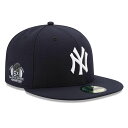MLB デレク・ジーター ヤンキース キャップ HOF 5X ワールドシリーズ Champion 59FIFTY ニューエラ/New Era ネイビー