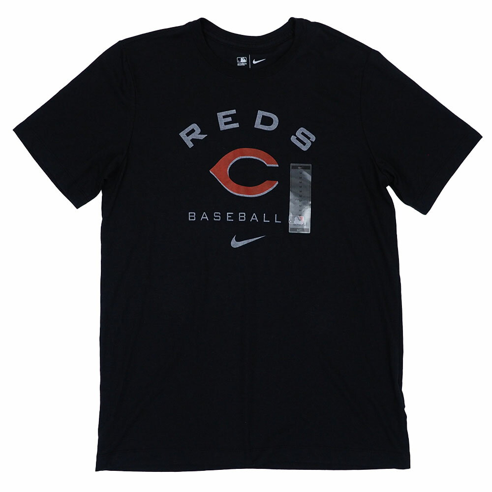 乐天商城 - MLB シンシナティ・レッズ Tシャツ 2022 選手着用オーセンティックコレクション Tri-Blend Tee ナイキ/Nike ブラック【nkac】