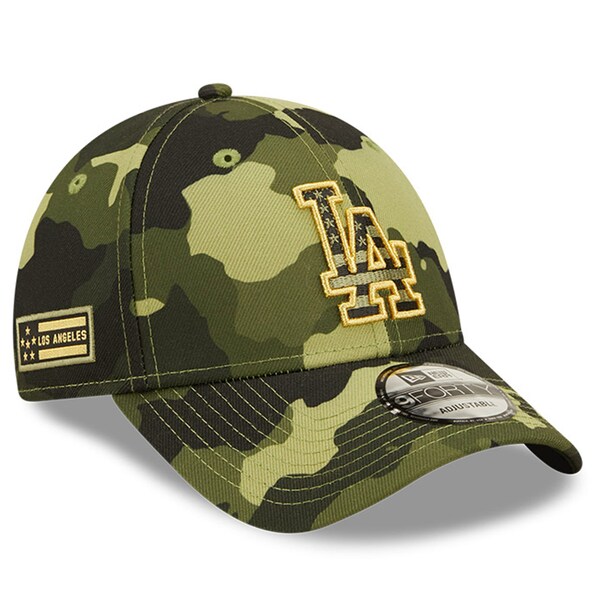 MLB ドジャース キャップ 2022 アームドフォースデー Armed Forces Day 9FORTY スナップバック ニューエラ/New Era カモ