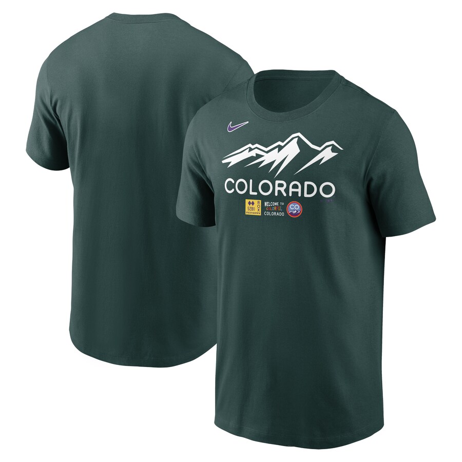 MLB ロッキーズ Tシャツ 2022 シティーコネクト City Connect Wordmark T-Shirt ナイキ/Nike グリーン