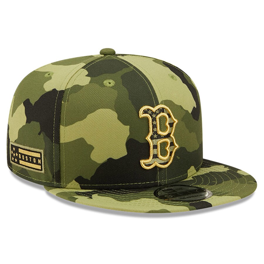 MLB レッドソックス キャップ 2022 アームドフォースデー Armed Forces Day 9FIFTY スナップバック ニューエラ/New Era カモ