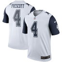 NFL ダック・プレスコット カウボーイズ ユニフォーム レジェンド ジャージ カラーラッシュ Legend Jersey ナイキ/Nike ホワイト 23nplf