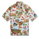 MLB J[WiX AnVc nCA Scenic Aloha Shirt CXv[i[ Reyn Spooner