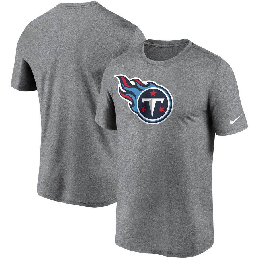 乐天商城 - NFL タイタンズ Tシャツ スウッシュロゴ Logo Essential Legend Performance T-Shirt ナイキ/Nike チャコール
