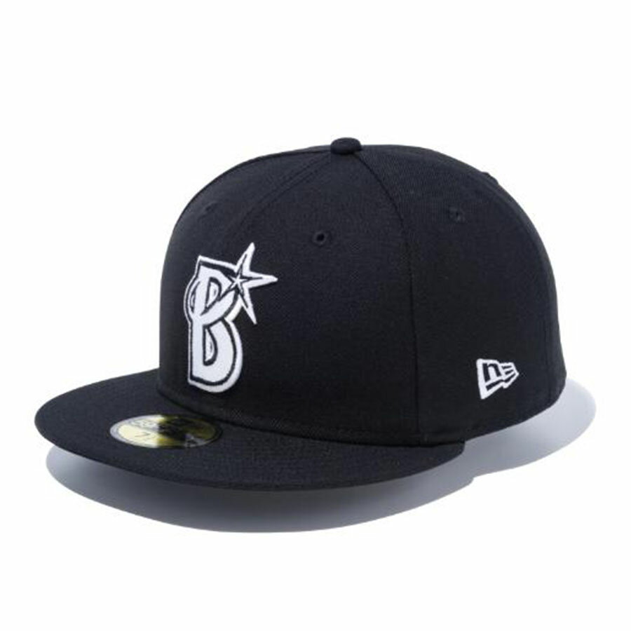 横浜DeNAベイスターズ グッズ キャップ 59FIFTY Cap ニューエラ/New Era ブラック ホワイト