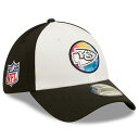 NFL チーフス キャップ 2022 NFL クルーシャルキャッチ 39THIRTY コーチ Flex Cap ニューエラ/New Era ホワイト/ブラック