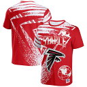 NFL ファルコンズ Tシャツ NFL All Over プリント T-Shirt Staple ステイプル レッド