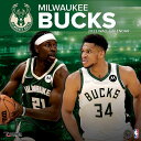 NBA ミルウォーキー・バックス カレンダー 2023年 12x12 チーム 壁掛け Calendar Turner