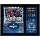 MLB AXgY tHgt[ Authentic 12 x 15 2022 [hV[Y DLO Champions Sublimated Plaque Fanatics