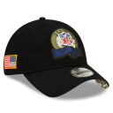 NFL V[hS Lbv T[ggDT[rX 2022 Salute To Service 9TWENTY Adjustable Hat j[G/New Era ubN