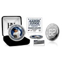 MLB アーロン・ジャッジ ヤンキース シルバーコイン HR 記録 39mm Silver Coin Highland Mint