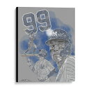 MLB A[EWbW L[X tHg LoXA[g Authentic Unsigned Stretched Photo Print Designed by Artist Maz Adams