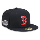 MLB レッドソックス キャップ サイドパッチアップ 59FIFTY Cap ワールドシリーズ 2004 ニューエラ/New Era ネイビー