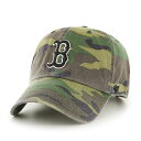 MLB bh\bNX Lbv Camo Clean Up Cap 47Brand J