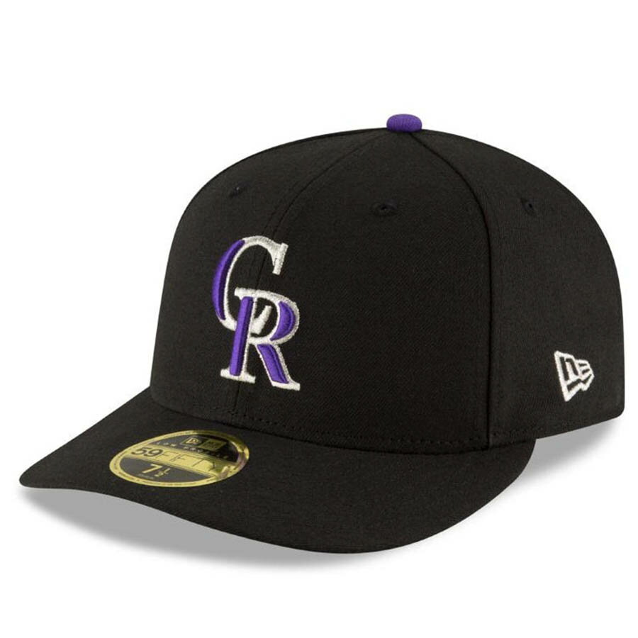 MLB ロッキーズ キャップ ロープロファイル Low Profile 59FIFTY LP オーセンティック ニューエラ/New Era ゲーム