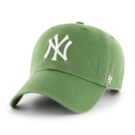MLB ヤンキース キャップ Clean Up Cap 47Brand ファティーググリーン MLB ヤンキース キャップ Clean Up Cap 47Brand ファティーググリーン