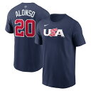 WBC s[gEA\ AJ\ USA TVc 2023 World Baseball Classic l[io[ T-Shirt iCL/Nike lCr[