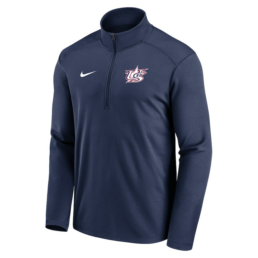 WBC アメリカ代表 USA ジャケット 2023 World Baseball Classic Pacer Performance Half-Zip Jacket ナイキ/Nike ネイビー