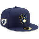 MLB u[Y Lbv 2023 WbL[Er\ f[ Jackie Robinson Day 59FIFTY j[G/New Era S[h lCr[