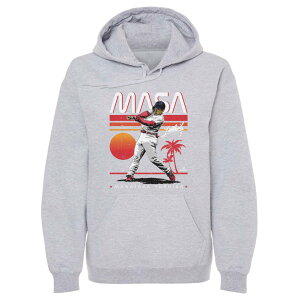 MLB 吉田正尚 レッドソックス パーカー Boston MASA Hoodie 500Level グレー