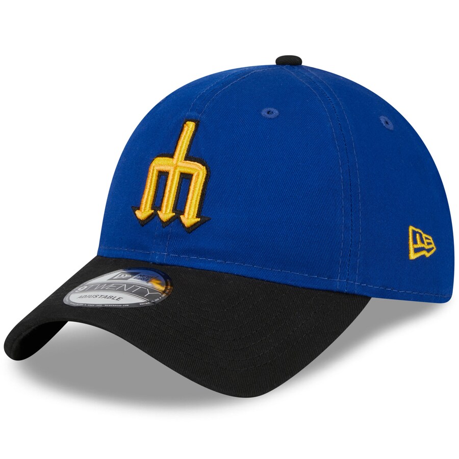 Rakuten - MLB マリナーズ キャップ 2023 シティーコネクト City Connect 9TWENTY Adjustable Hat ニューエラ/New Era ロイヤル ブラック