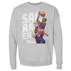 NBA ディアロン・フォックス ドマンタス・サボニス サクラメント・キングス スウェット Sacramento Duo WHT 500Level ヘザーグレー