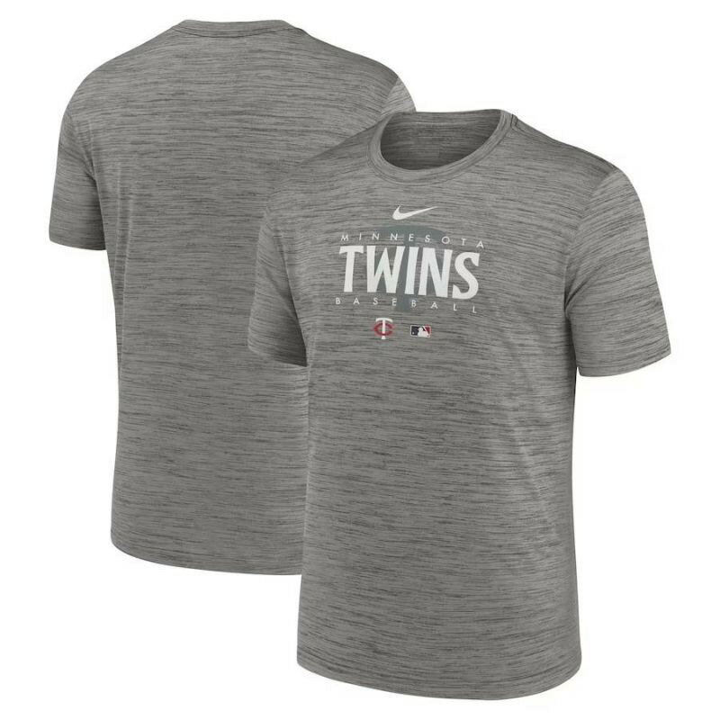 Rakuten - MLB ミネソタ・ツインズ Tシャツ オーセンティック コレクション ドライフィット ベロシティー プラクティス ナイキ/Nike ネイビー【nkac】