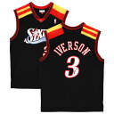 NBA アレン アイバーソン 76ers 直筆サイン 2005-06 スウィングマンジャージ ミッチェル＆ネス/Mitchell Ness ブラック