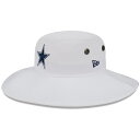 NFL カウボーイズ キャップ トレーニングキャンプ2023 Panama Bucket Hat ニューエラ/New Era ホワイト