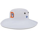 NFL ブロンコス キャップ トレーニングキャンプ2023 Throwback 復刻 Panama Bucket Hat ニューエラ/New Era ホワイト