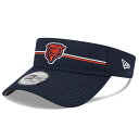 NFL ベアーズ サンバイザー トレーニングキャンプ2023 Alternate Logo Adjustable Visor ニューエラ/New Era ネイビー