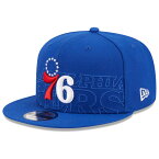 NBA 76ers キャップ NBAドラフト 2023 Draft 9FIFTY Snapback Hat ニューエラ/New Era ロイヤル