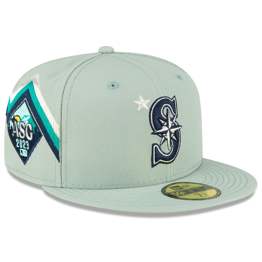 Rakuten - MLB マリナーズ キャップ オールスターゲーム2023 オンフィールド 59FIFTY Fitted Hat ニューエラ/New Era ミント