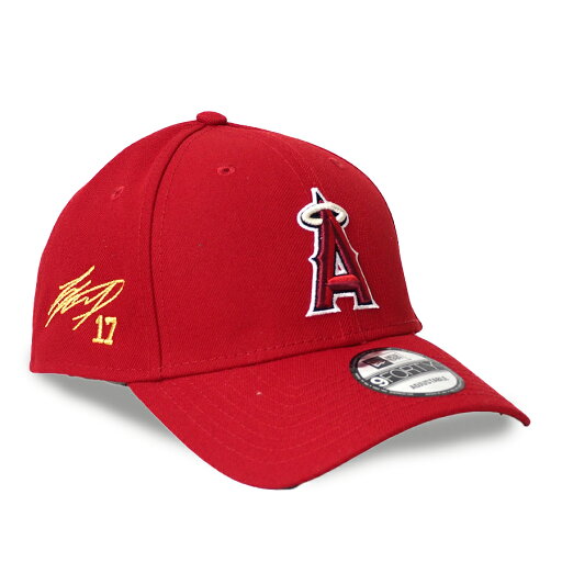 MLB 大谷翔平 エンゼルス キャップ The League 9FORTY Adjustable サイン刺繍 ニューエラ/New Era レッド MLB 大谷翔平 エンゼルス キャップ The League 9FORTY Adjustable サイン刺繍 ニューエラ/New Era レッド