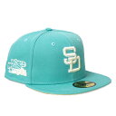 MLB パドレス キャップ ワールドシリーズ1984 59FIFTY Fitted Hat World Series ニューエラ/New Era クリアミント