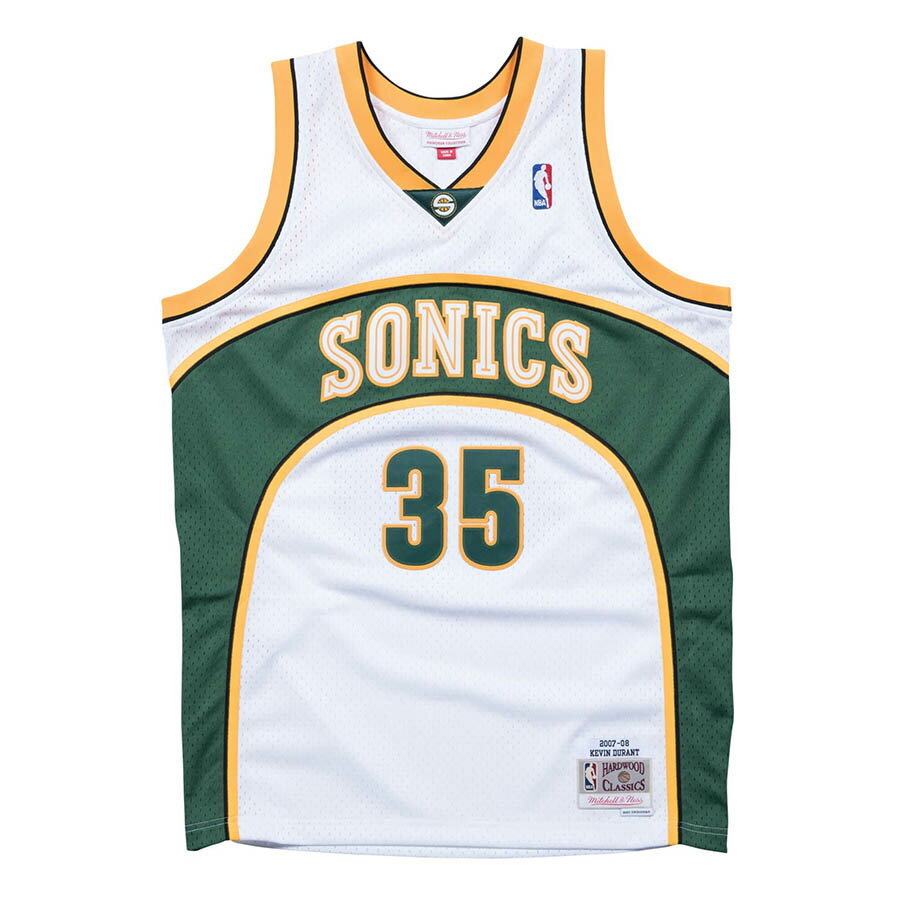 NBA ケビン・デュラント シアトル・スーパーソニックス ユニフォーム スウィングマン 2007-08 ミッチェル&ネス/Mitchell & Ness