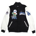 MLB hW[X WPbg 2700 - MEN'S VARSITY JACKET (2-Tone Sleeve WS Logo) Pro Standard vX^_[h Black/White