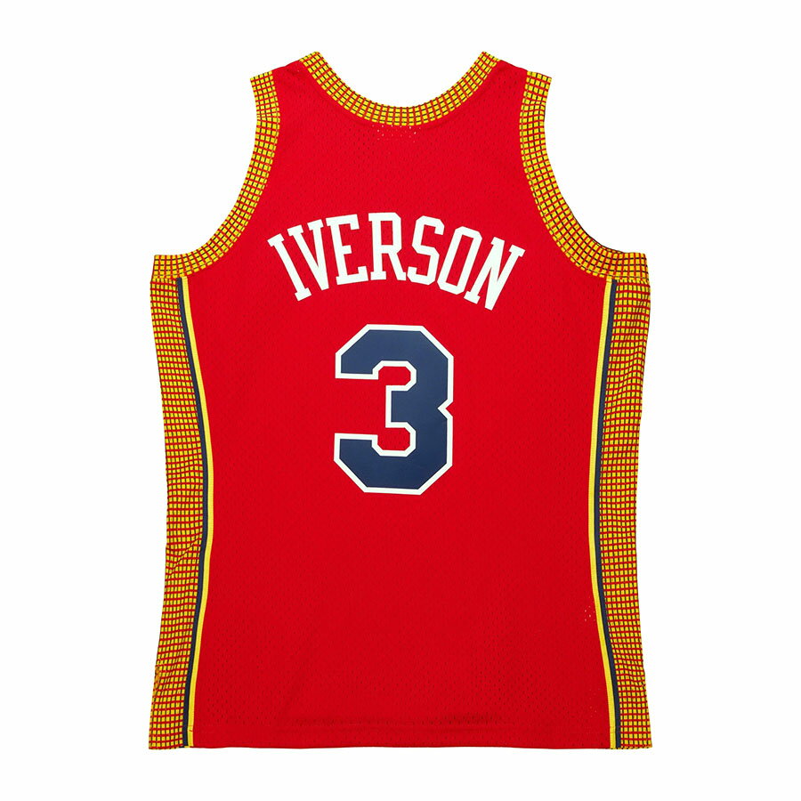 NBA アレン・アイバーソン 76ers ユニフォーム スウィングマン 2004-05 ミッチェル＆ネス/Mitchell & Ness レッド 2