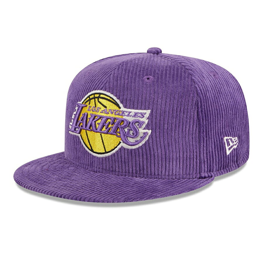 Rakuten - NBA レイカーズ キャップ コーデュロイ レターマンピンズ Corduroy Letterman Pin Cap ニューエラ/New Era パープル