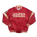 NFL 49ers WPbg Home Game Varsity Jacket X^W STARTER bh