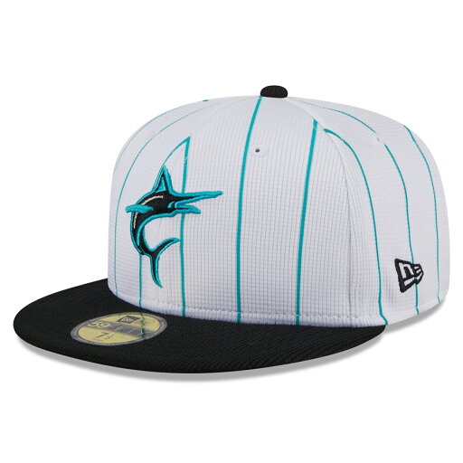 MLB マーリンズ キャップ 2024 バッティングプラクティス 59FIFTY Batting Practice ニューエラ/New Era ホワイト【nejp】 MLB マーリンズ キャップ 2024 バッティングプラクティス 59FIFTY Batting Practice ニューエラ/New Era ホワイト【nejp】