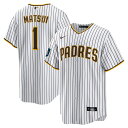 MLB 松井裕樹 パドレス ユニフォーム 2024 MLB World Tour ソウルシリーズ ホーム レプリカ ナイキ/Nike ホワイト【240408PC...