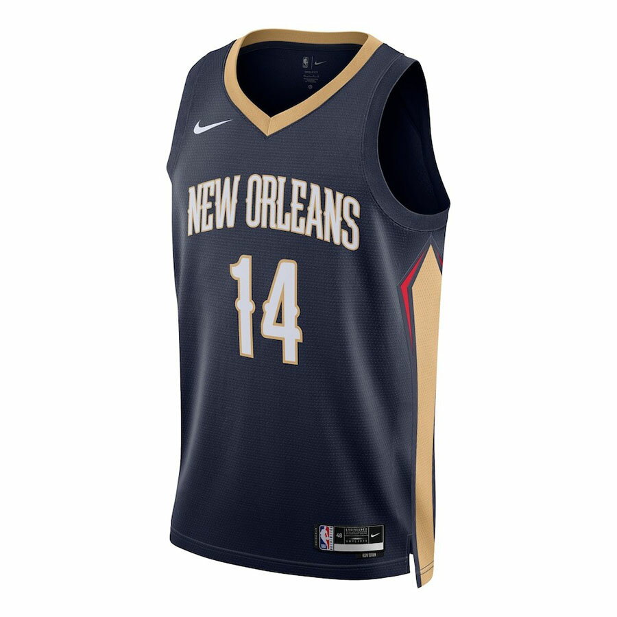 NBA ブランドン・イングラム ペリカンズ ユニフォーム スウィングマンジャージ ナイキ/Nike ネイビー 2