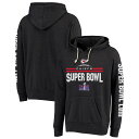 NFL チーフス パーカー 第58回スーパーボウル進出記念 Tri-Blend Pullover Hoodie マジェスティック/Majestic ヘザーブラック