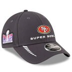 NFL 49ers キャップ 第58回スーパーボウル進出記念 Opening Night 9FORTY Adjustable Hat ニューエラ/New Era グラファイト