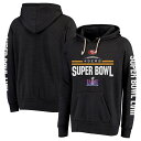 NFL 49ers パーカー 第58回スーパーボウル進出記念 Tri-Blend Pullover Hoodie マジェスティック/Majestic ヘザーブラック